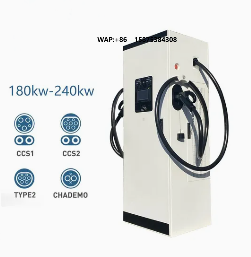 Ev Charging Station 60Kw Dc Fast - 60kw/80kw/120kw/180kw GB/T CCS2 CCS1 Chademo DC