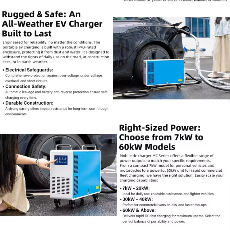 CCS1 CCS2 GBT ChadeMO 7kW 20kW - Ev Charging Station 60Kw Dc Fast review and price