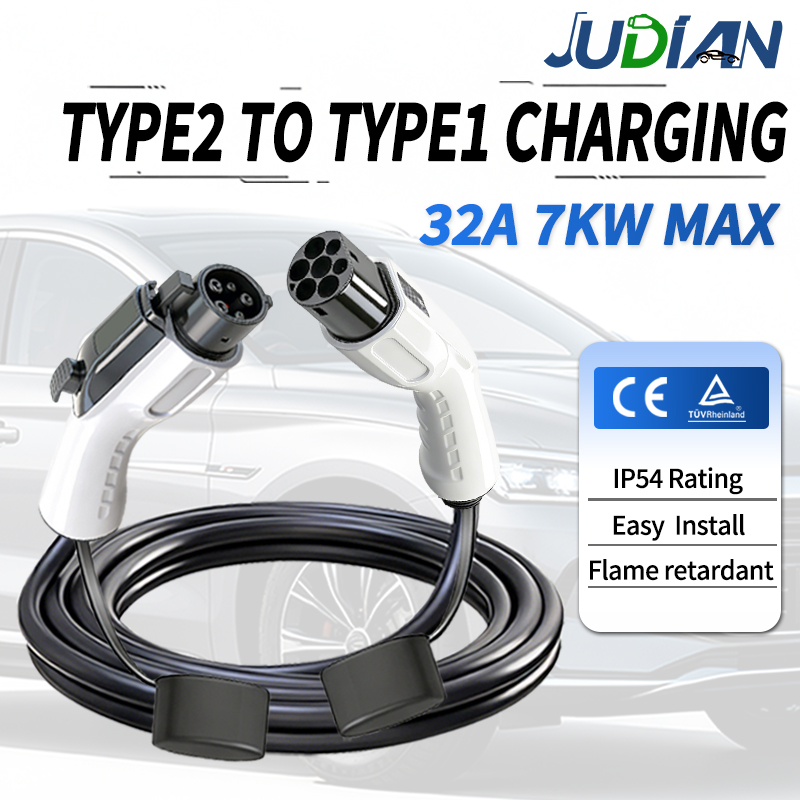 Type2 to Type1 EV Charging Cab - Ev Charging Cable Type 2 32A review and price